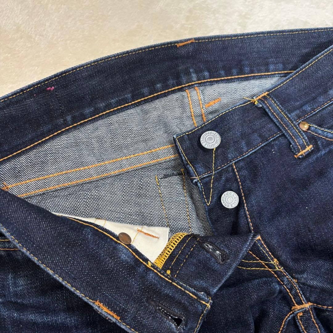 EVISU エヴィス donna ドンナ 大黒ペイント デニム ジーンズ W26