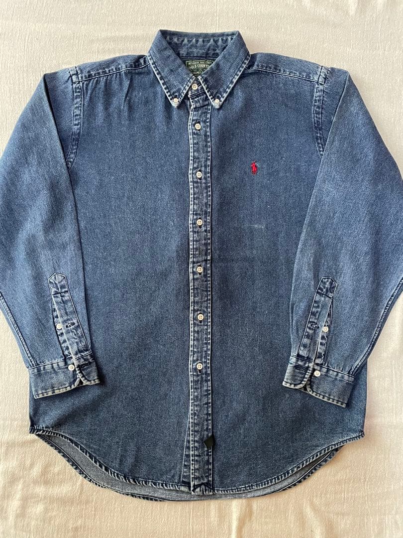 Ralph Lauren polo countryデニムボタンダウンシャツ