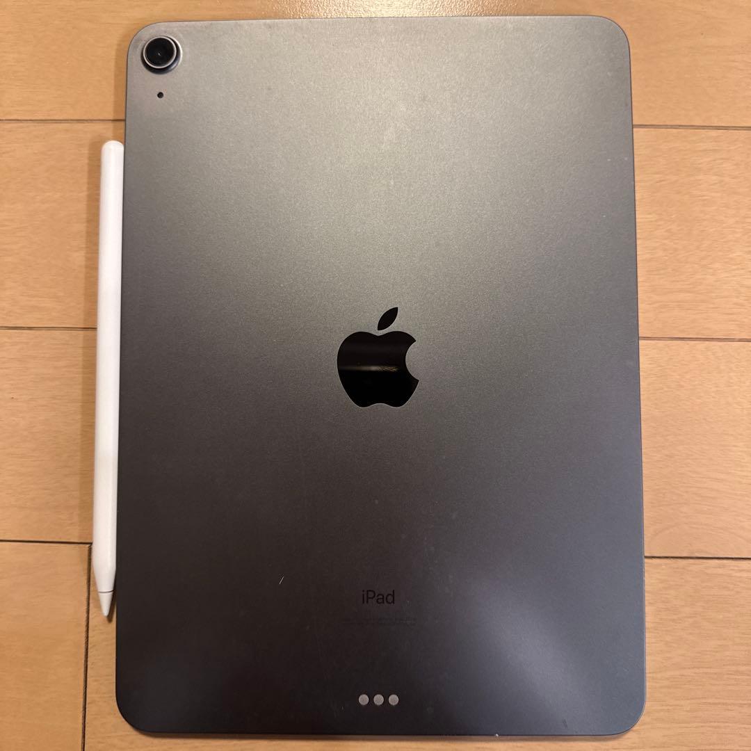 Apple iPad Air第4世代スペースグレー　Apple Pencil付き