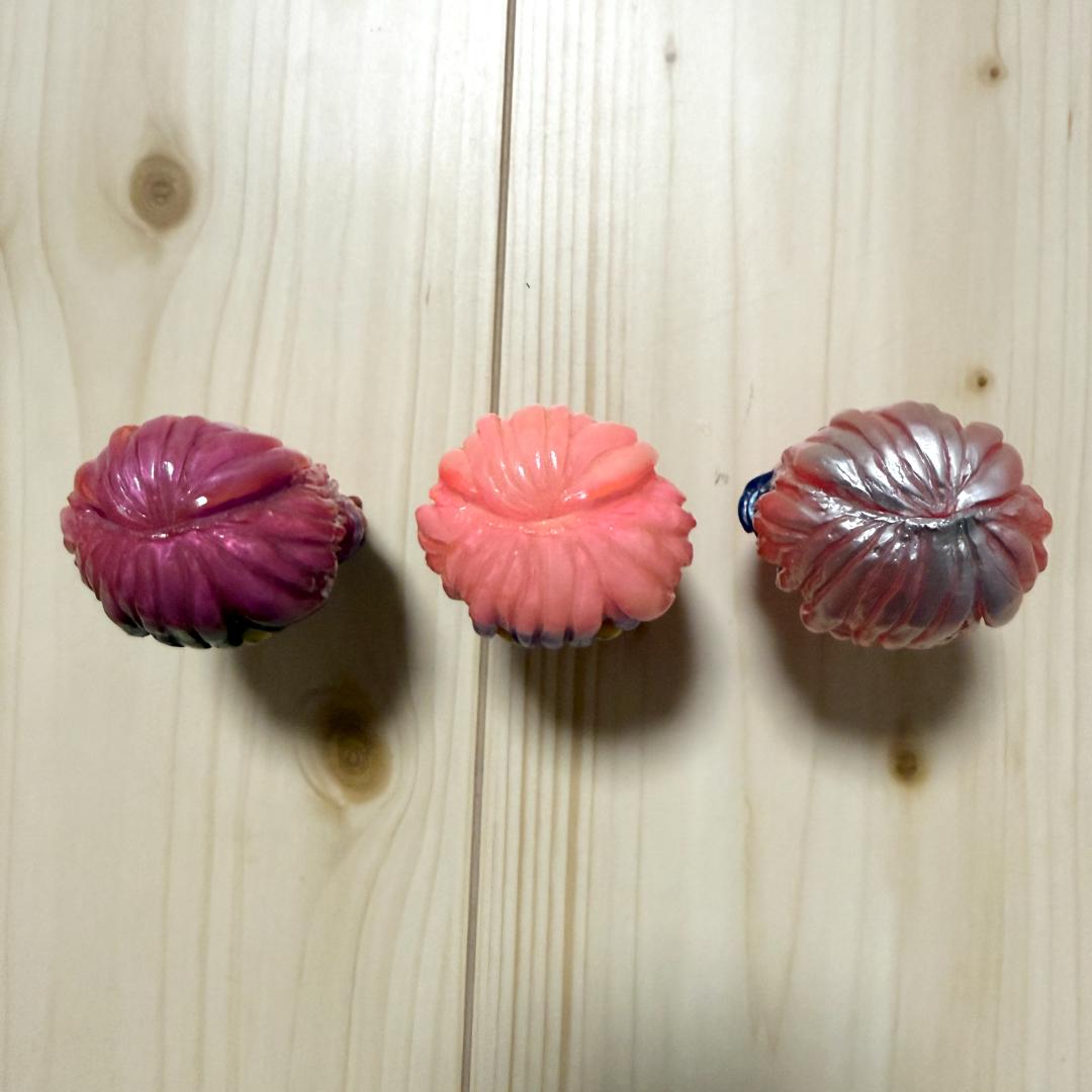 【希少】花岩獣ボルゴゴン ピンク系3種セット MONSTOCK モンストック