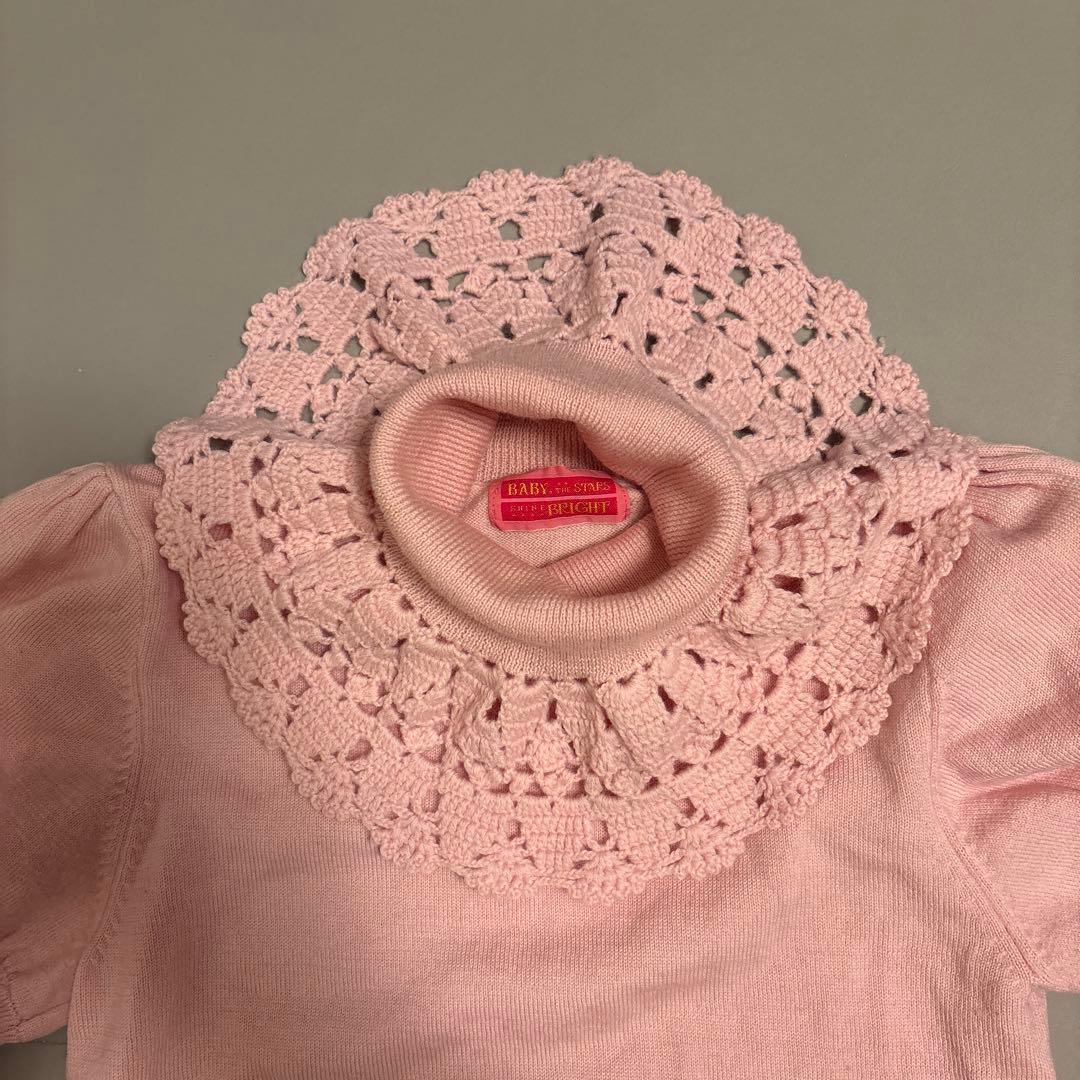 BabytheStarsshineBRIGHT エリザベス　タートルニット