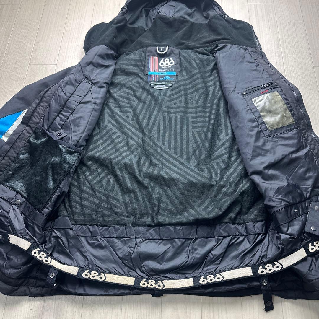 686スノボーウェアージャケットinfiDLY