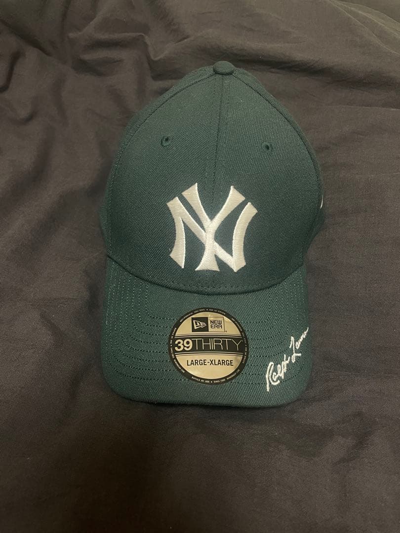new era ポロ ラルフ ローレン ダークグリーン