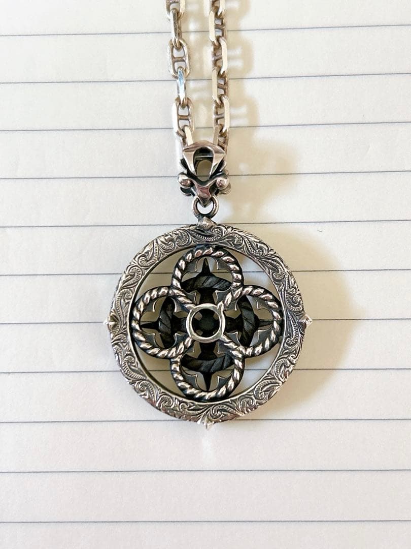 レア　Matelita マテリタ ハイルベルク ネックレス　シルバー　チェーン付