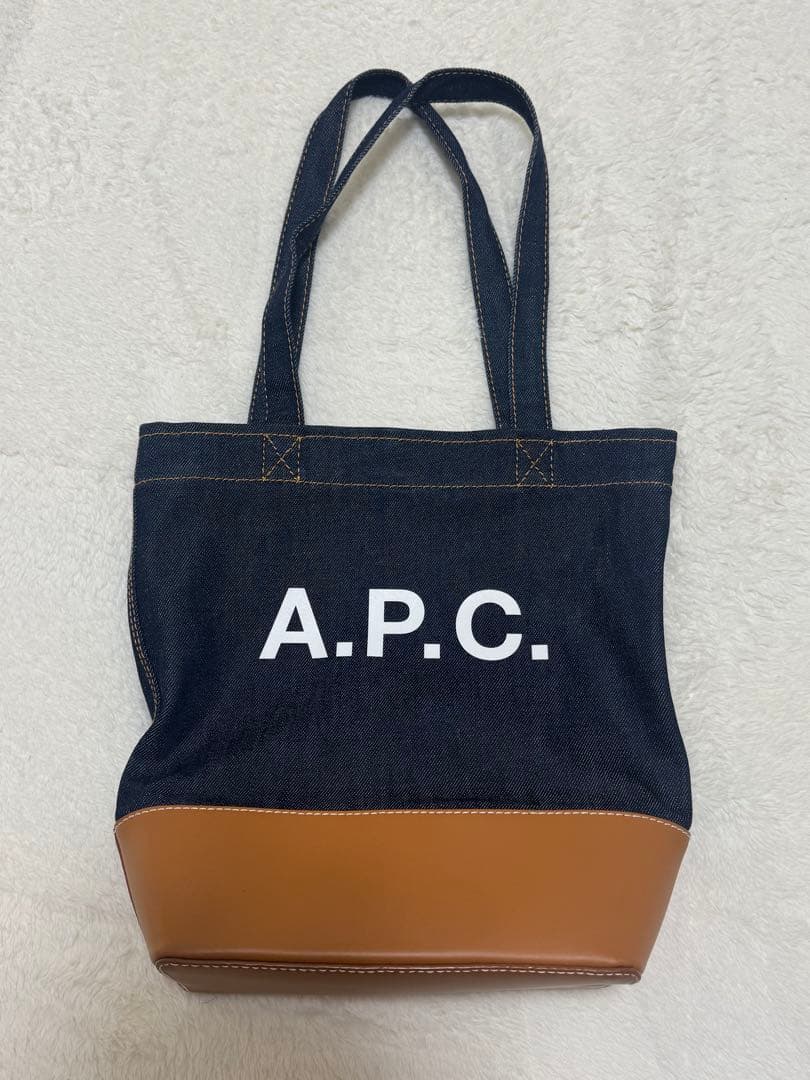 A.P.C. デニムアクセルトートバッグ スモール