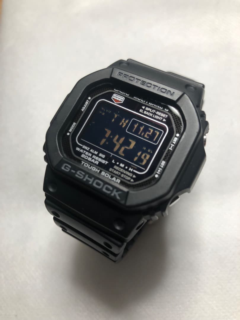 G-SHOCK 腕時計 GW-M5610-1BJF ソーラー　ブラック　カシオ