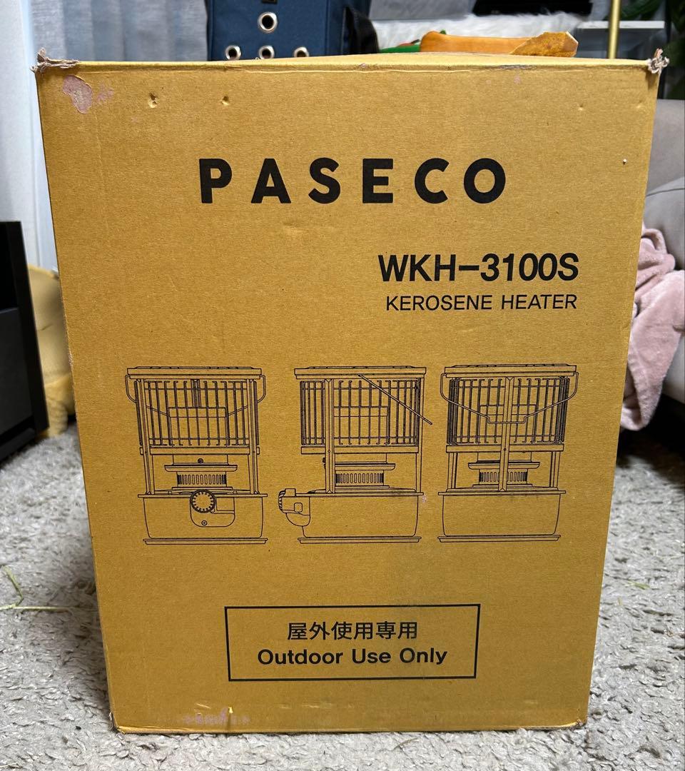 【極美品】PASECO WKH-3100S 箱付き キャンプ 石油ストーブ