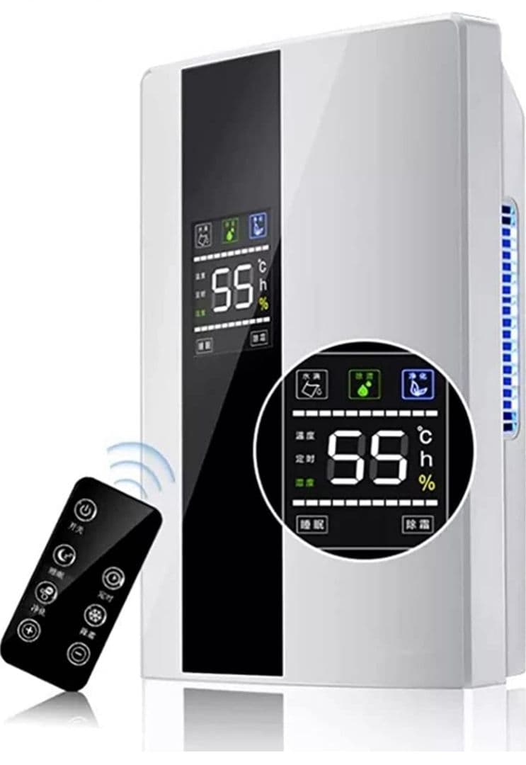 除湿機 大容量タンク じょしつき 衣類乾燥機 リモコンLCDディスプレー 省エネ