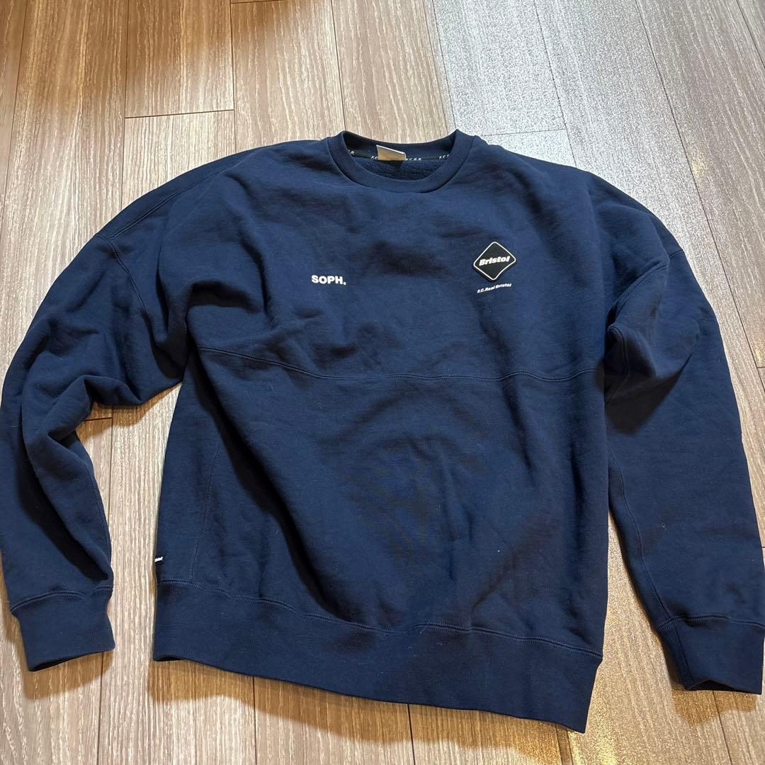 美品　fcrb× soph. スタークルーネックスウェット　裏起毛