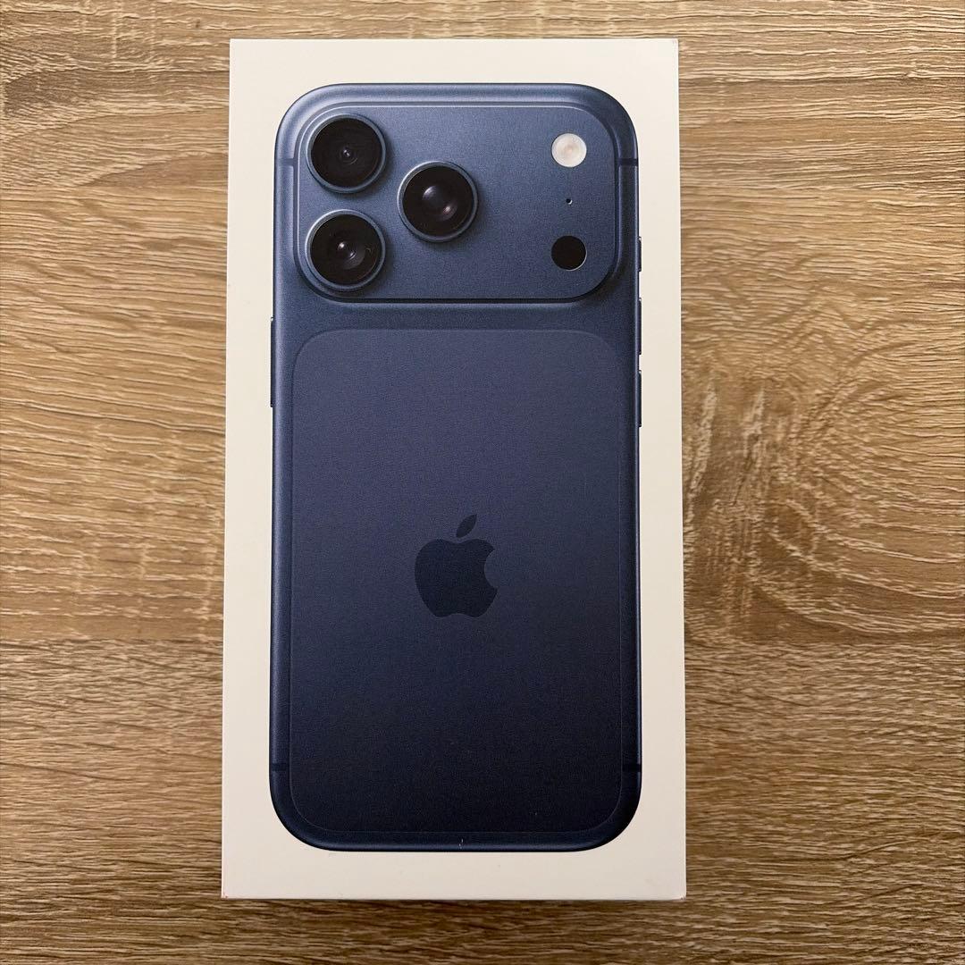 iPhone17 pro 256GB ディープブルー