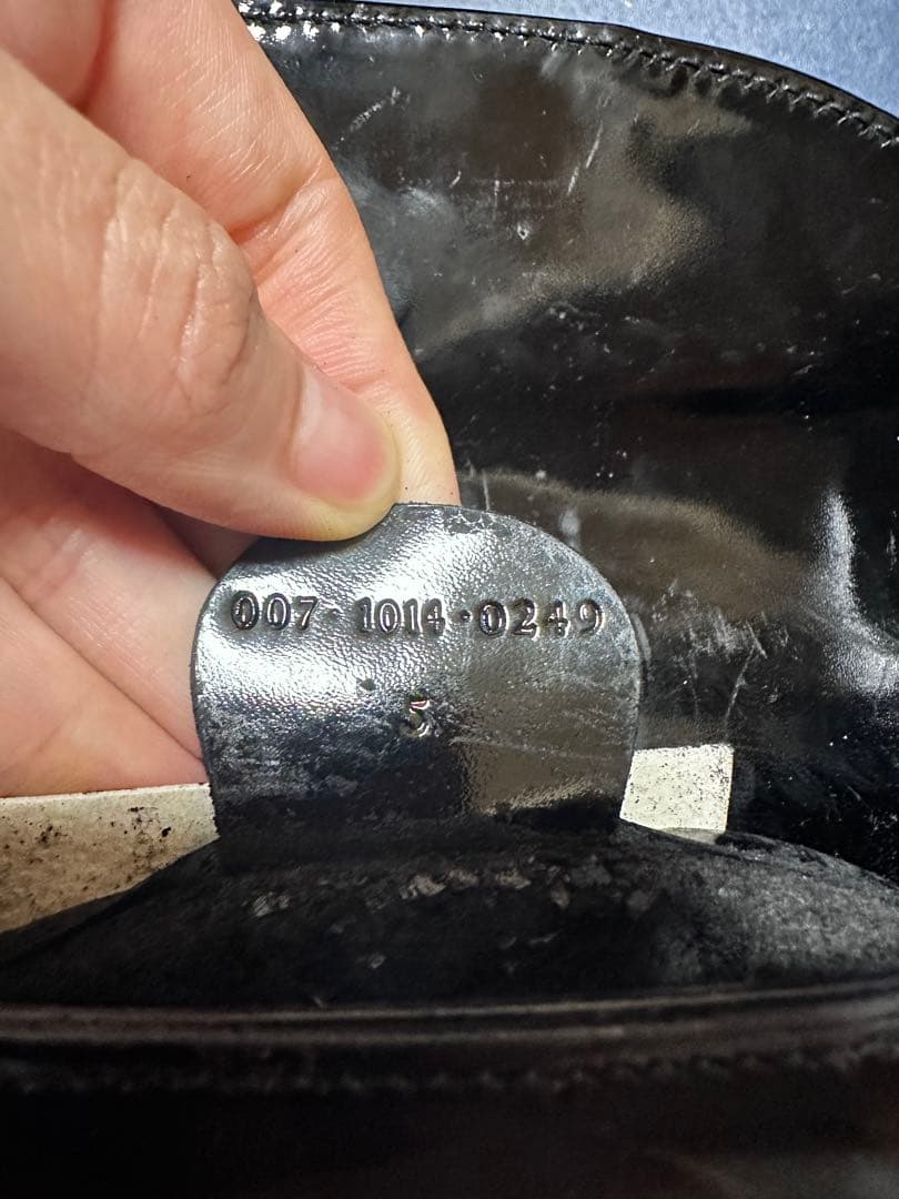 グッチ インターロッキングG ワンショルダーバッグパテントレザー