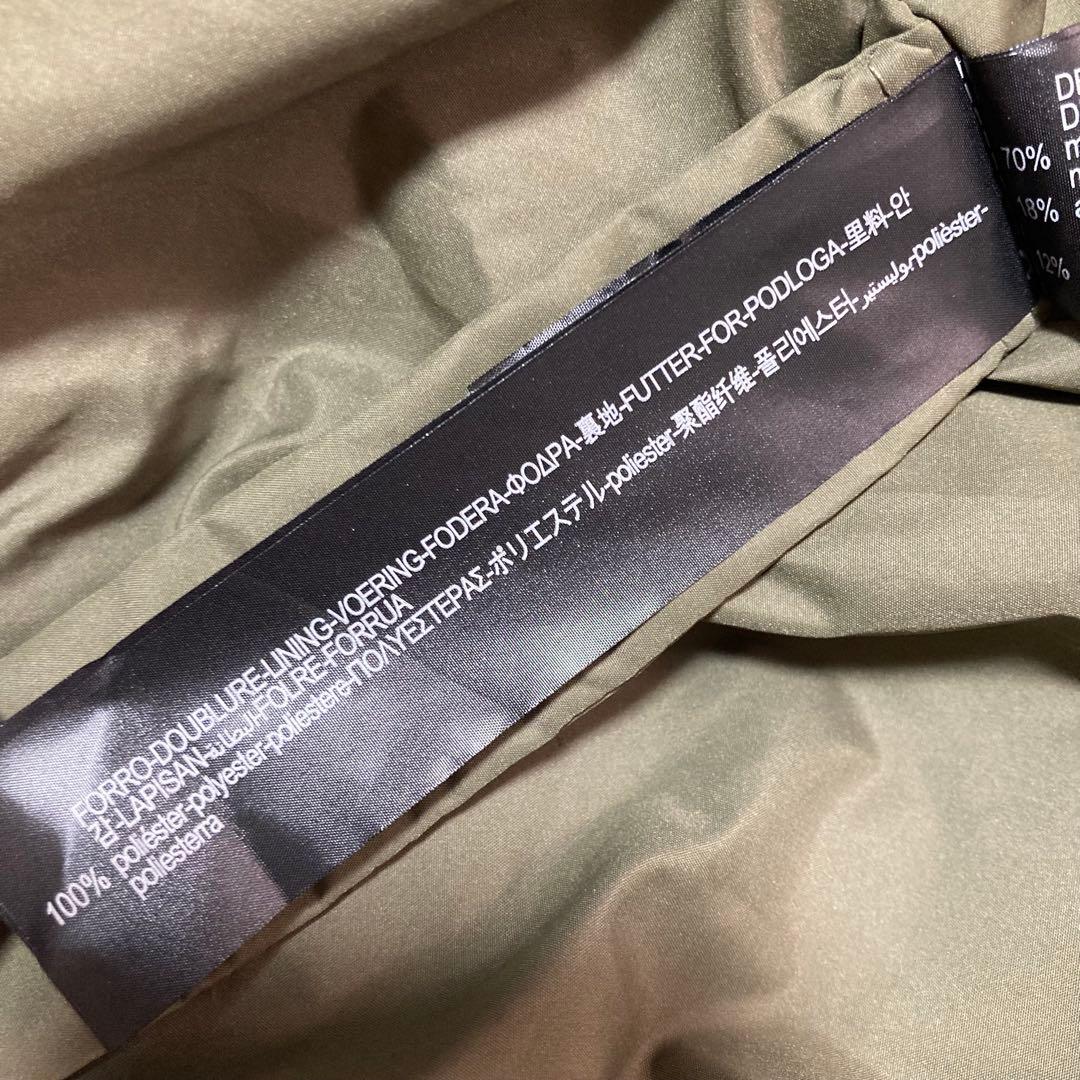 美品 ザラ　ZARA Ｎ-3B モッズコート ファー　XL BIGサイズ