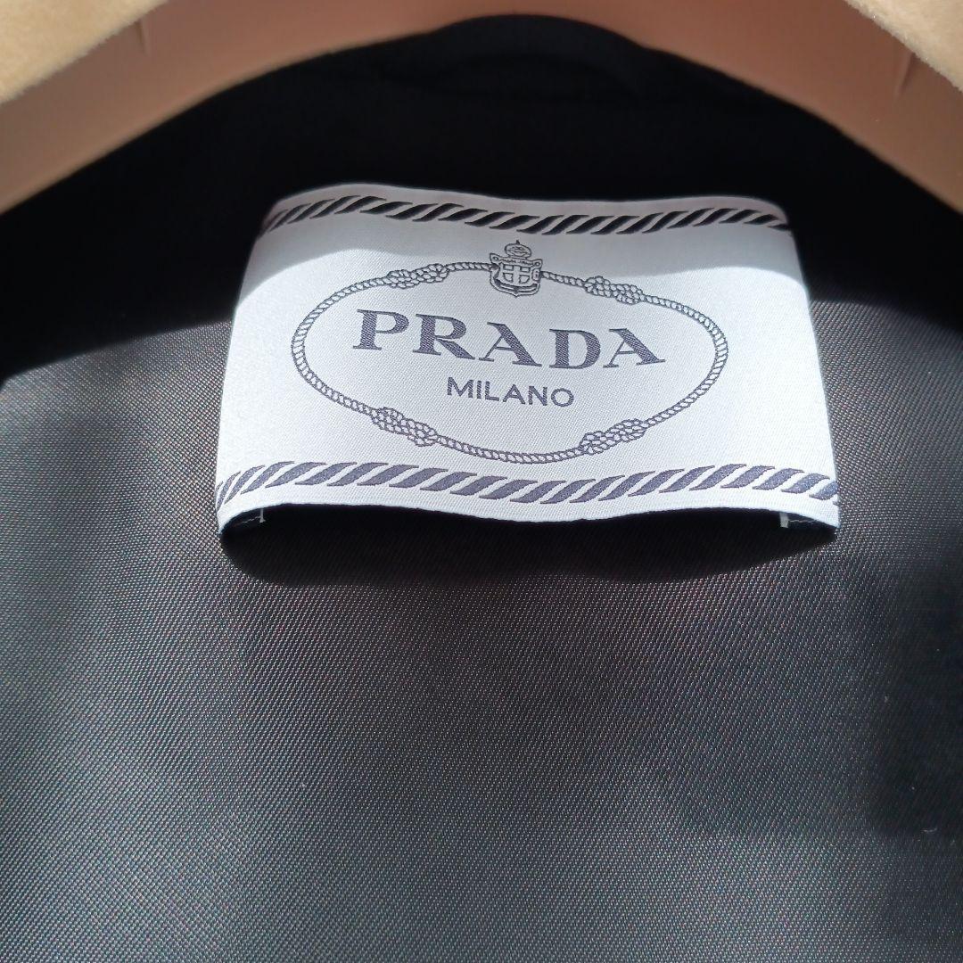 プラダ　モッズコート　スプリングコート　美品　ビーズ　Ｍ