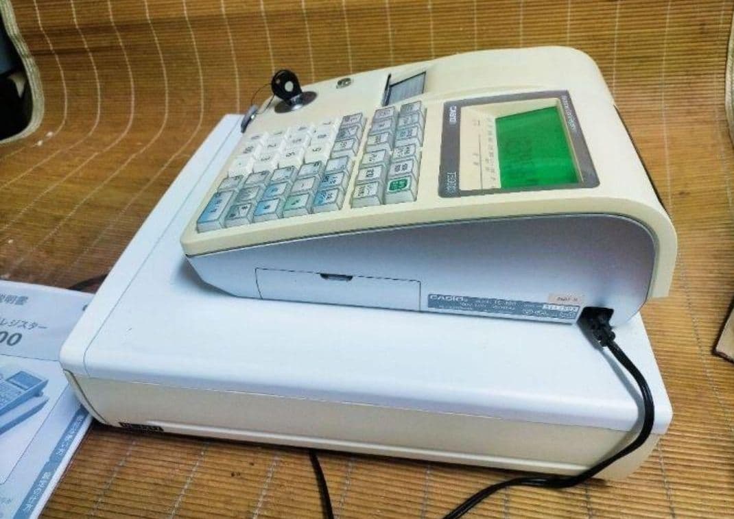 カシオレジスター　TE-300　フル設定無料　 送料無料人気機種　800000