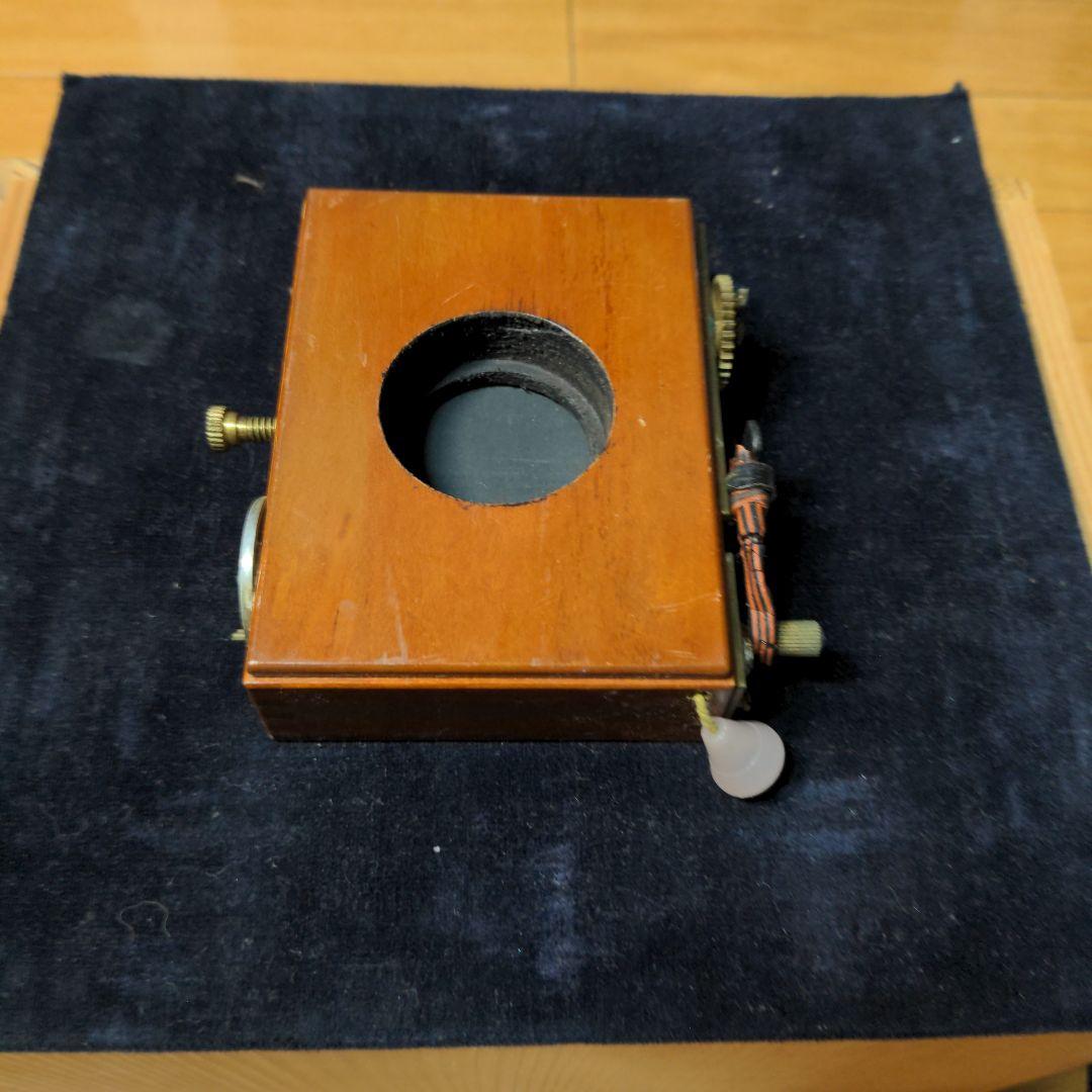 昭和レトロか？大正レトロか？超骨董品！木製蛇腹カメラ