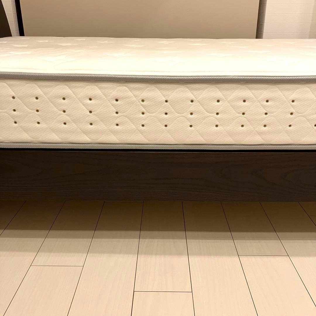 アクタス　ACTUS ベッド　ダブルベッド　マットレス付き