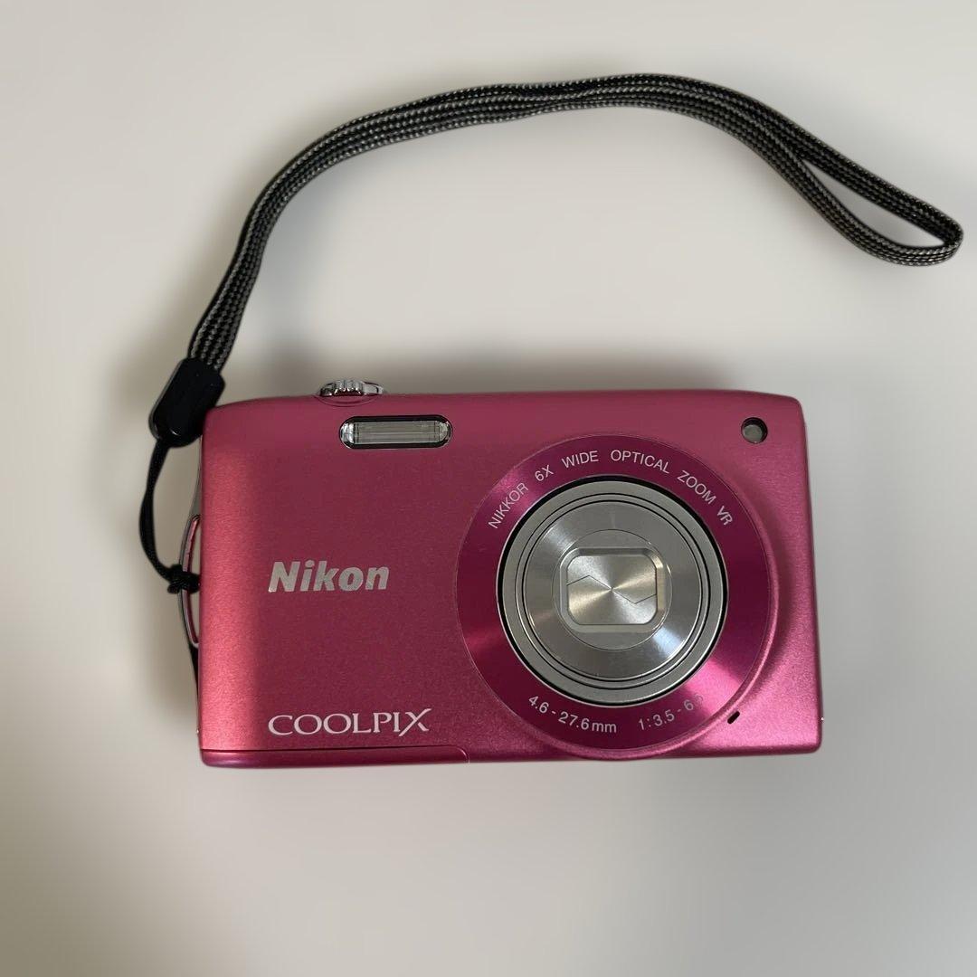 Nikon COOLPIX S3300ピンク コンパクトデジタルカメラ