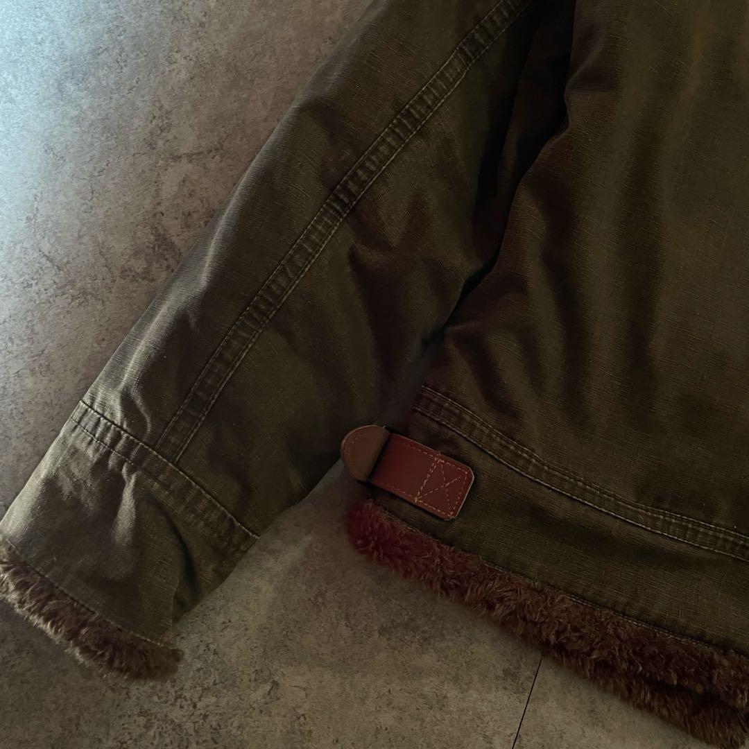 【M】ジョンブル ♡ N-1 ボア ミリタリージャケット 短丈 Y2K B-3