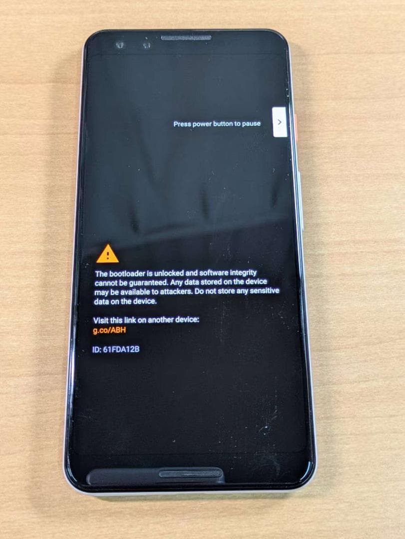 スマートフォン本体 011500H Google pixel3 128GB