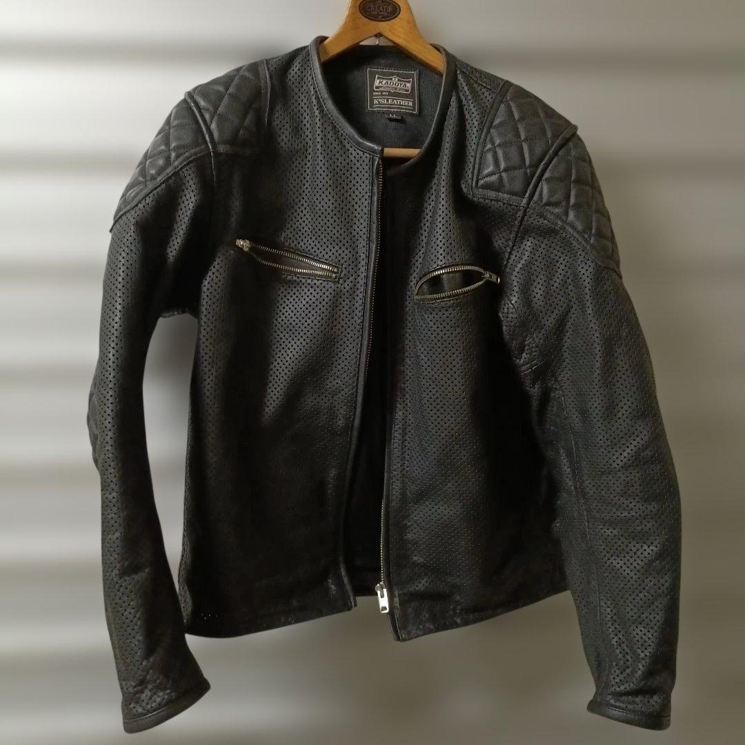 ぬ*ち様 ★　KADOYA K'SLEATHER PL-EVOメッシュライダース