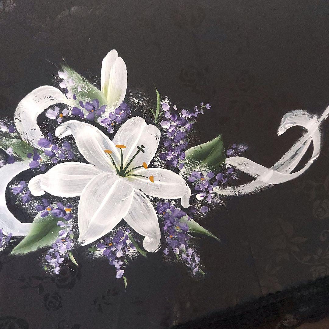 日傘 黒トールペイント