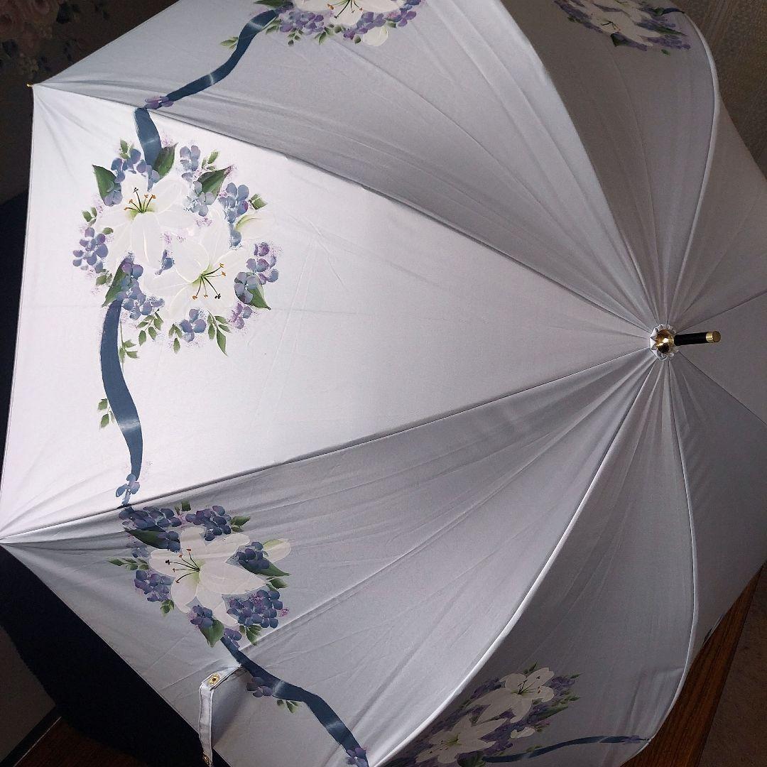 日傘 黒トールペイント