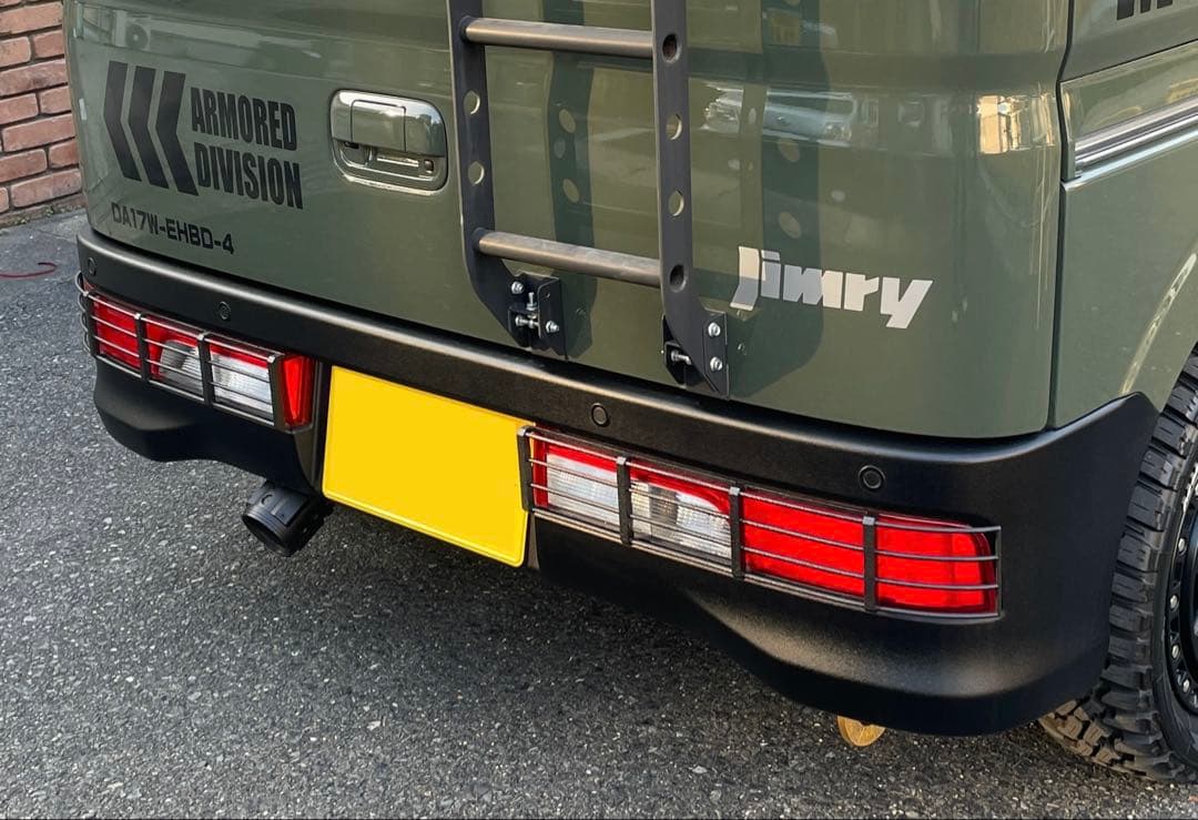 某*茶様 【エブリイワゴン用】テールランプガード