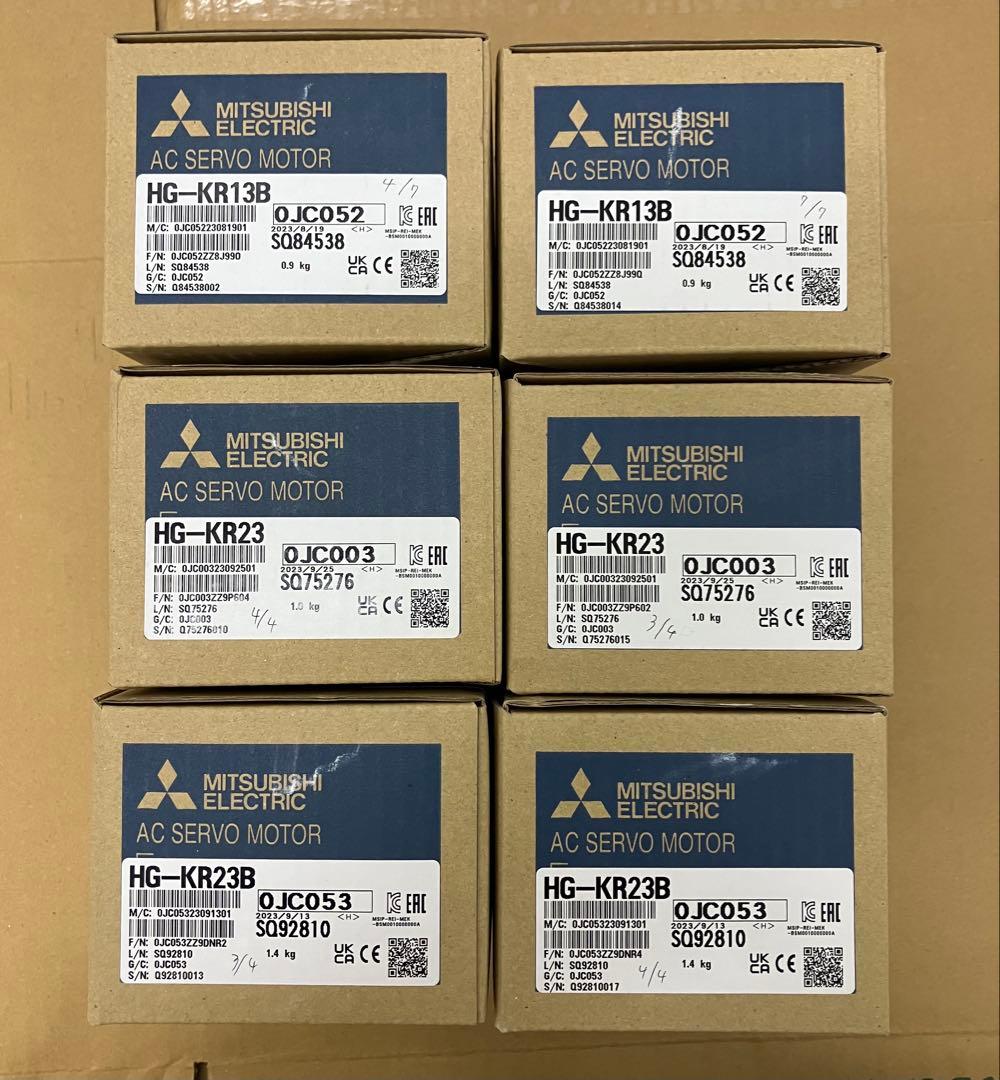 三菱電機 サーボモータ HG-KR23 HG-KR23B HG-KR13B