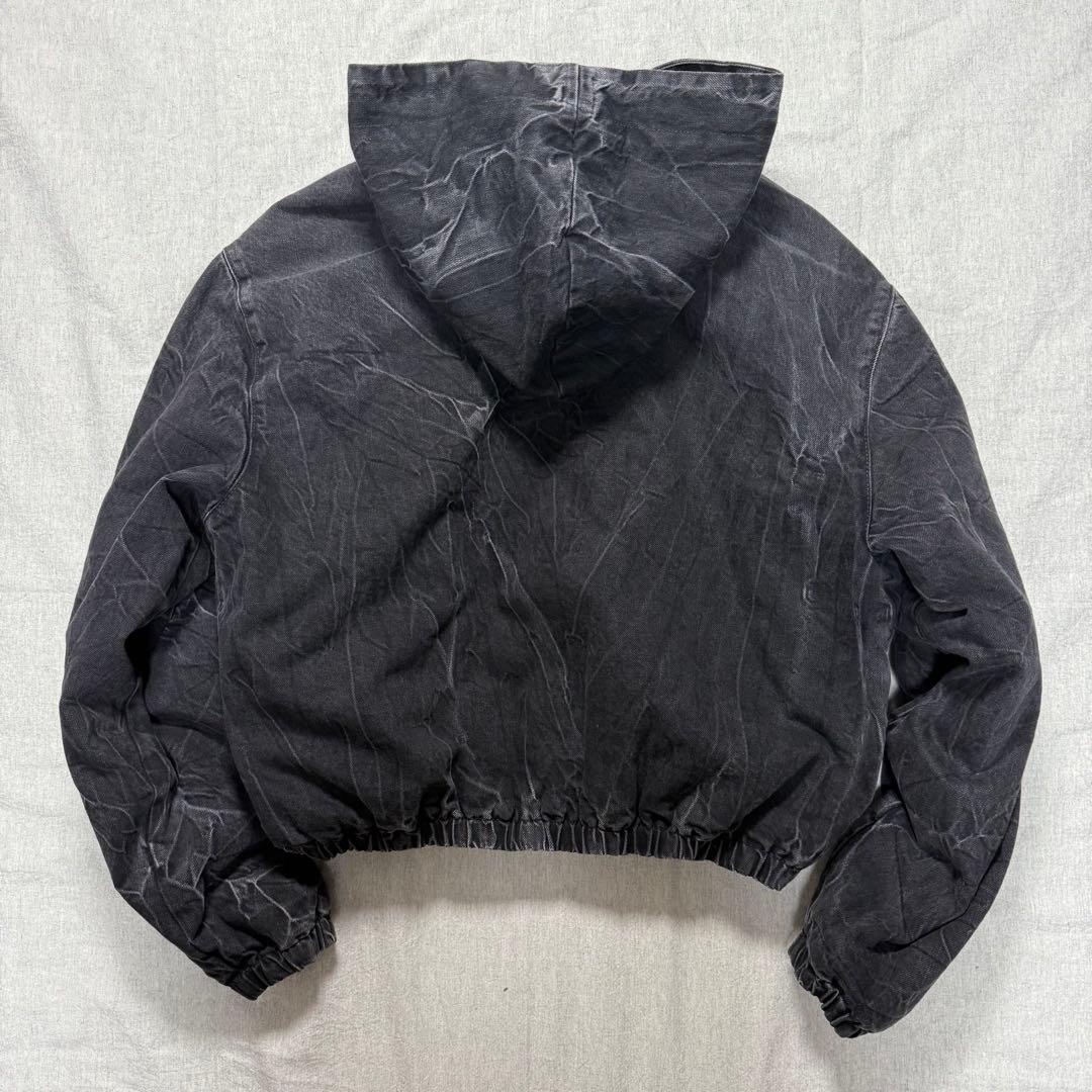 ななさ 様 ZARA コントラストデニム アクティブジャケット M 短丈