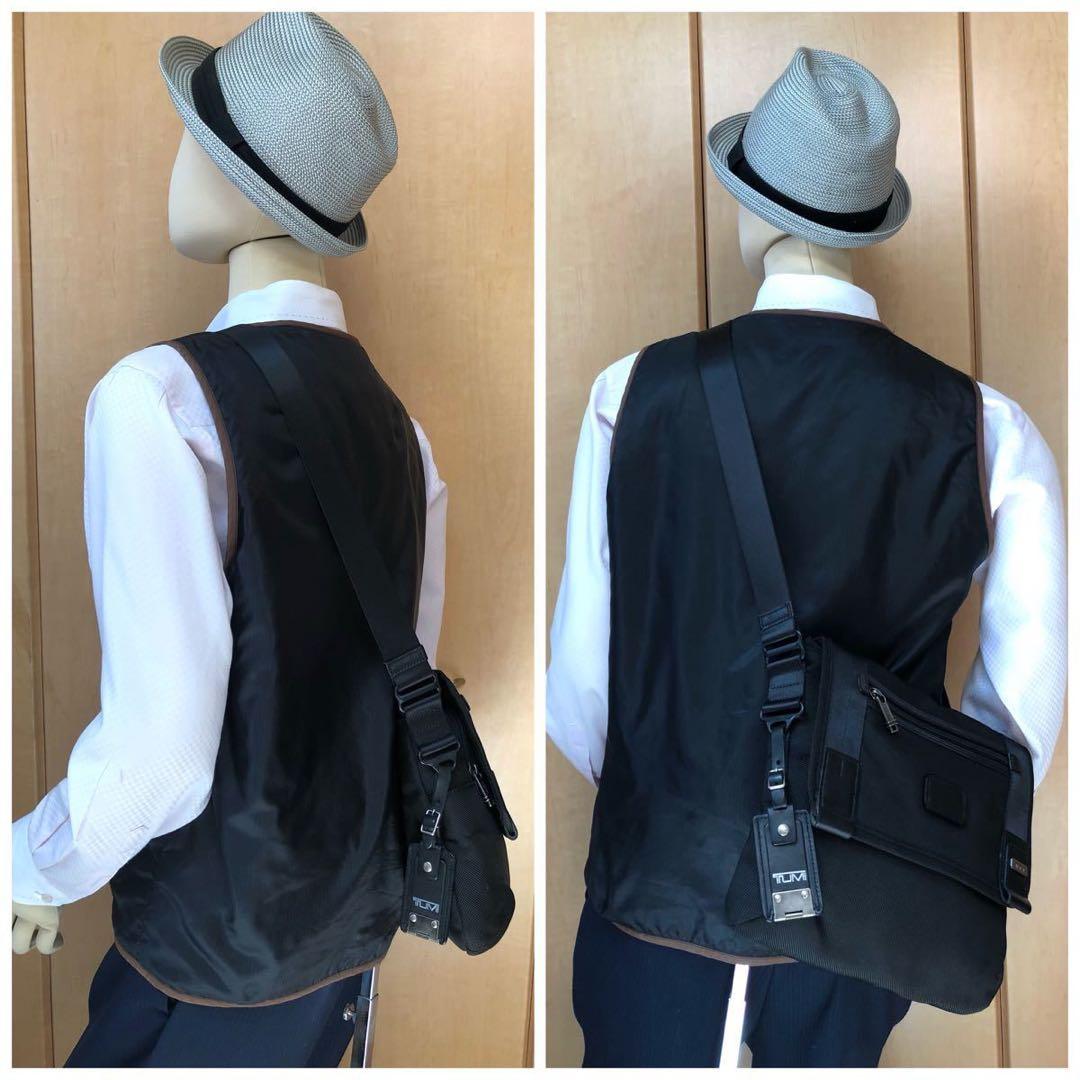 希少TUMI ビールミニ メンズ ショルダーバッグ 斜め掛け サコッシュ 美品