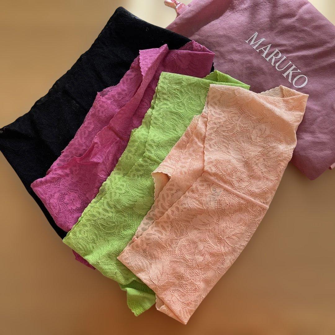 マルコ　カリーユレースショーツMサイズ　4枚セット