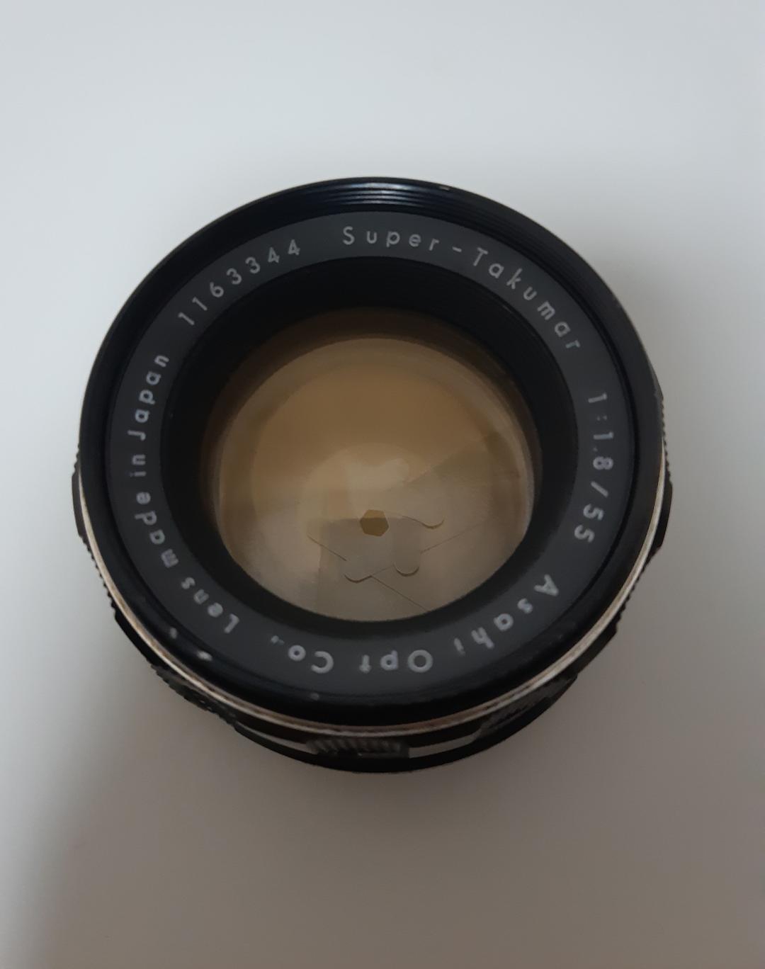 貴重なsuper-Takuma 55mm f1.8 前期