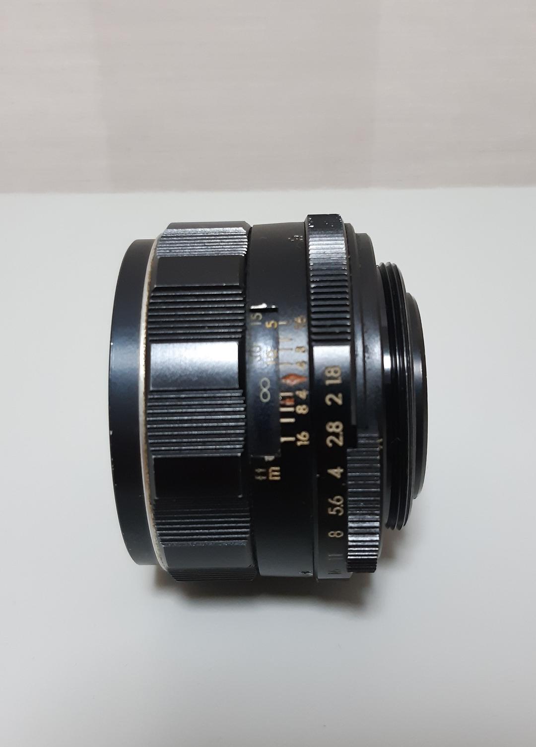 貴重なsuper-Takuma 55mm f1.8 前期
