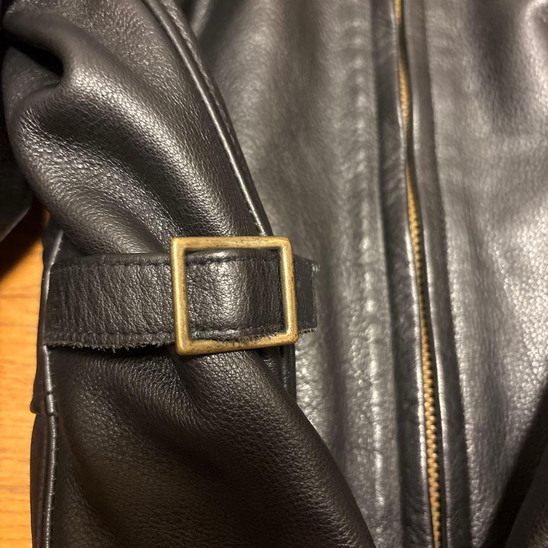 牛革・シングルレザージャケット（本革）