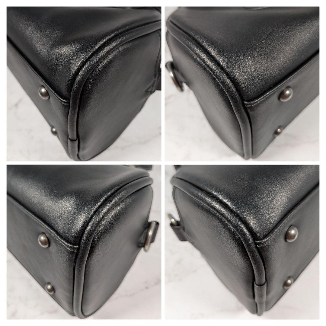 DIESEL ディーゼル『MERI S』エンボスロゴミニボストン2WAY 黒