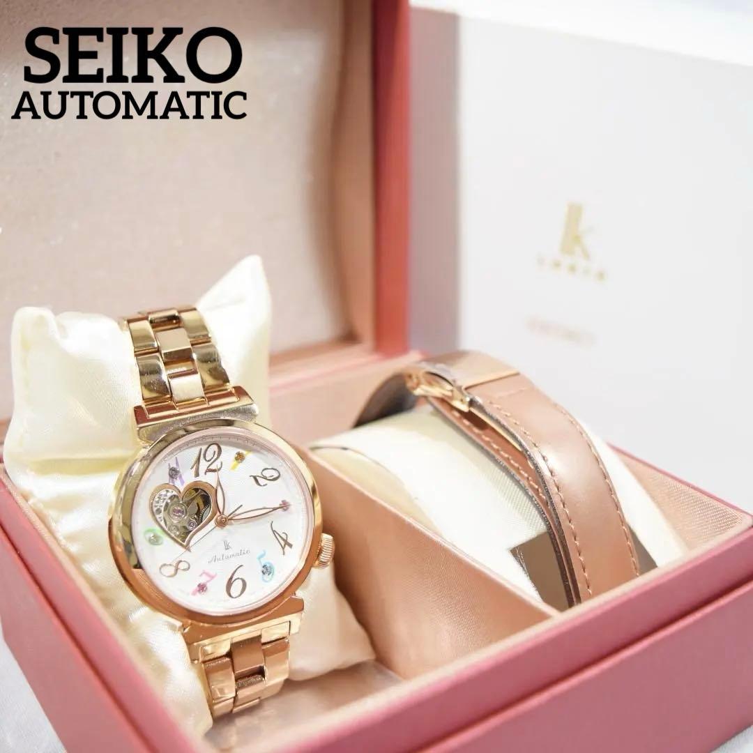 [超美品 1500本限定] セイコー ルキア オープンハート 自動巻き 裏スケ