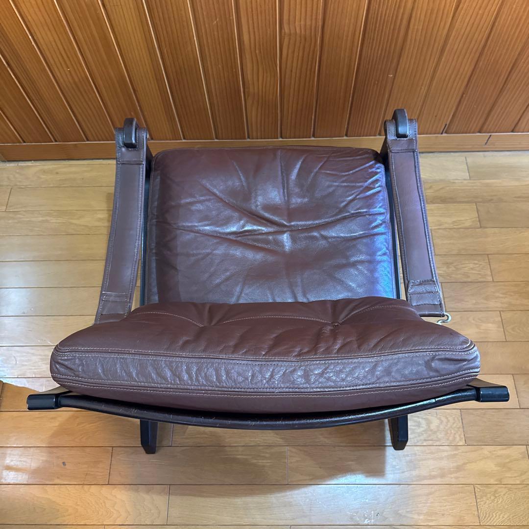 カンディハウス HOCK社 シャーフ 1人掛けソファ　マホガニー/本革　北欧