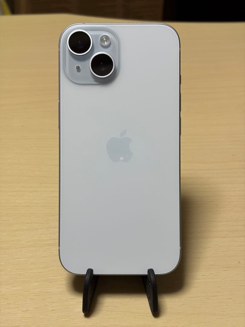 ※メインカメラ不良※ Apple iPhone 15 512GBブルー 本体