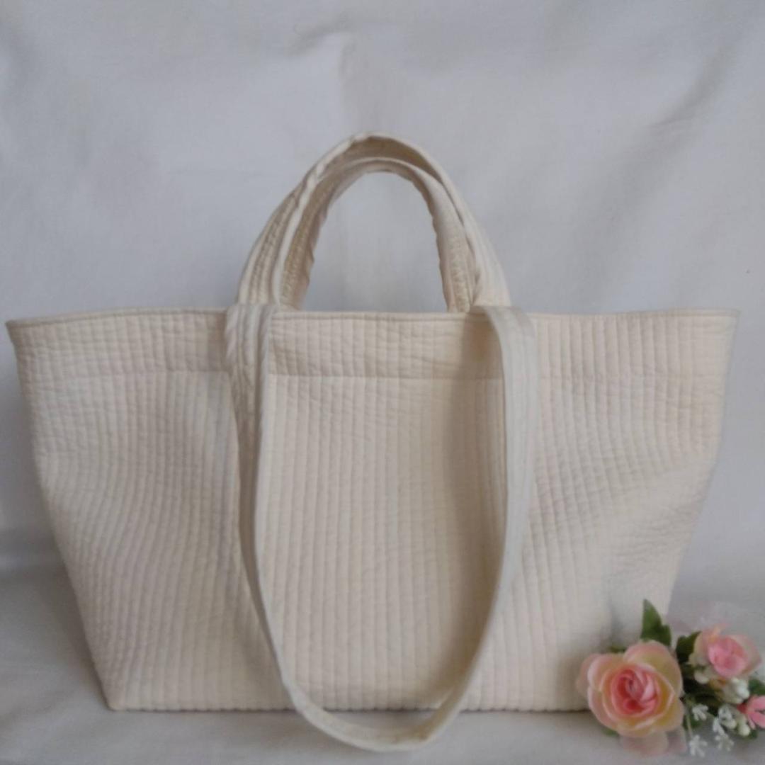 底板ヌビ マグネット☆トートバッグWハンドル☆ ダークグレー ヌビバッグ