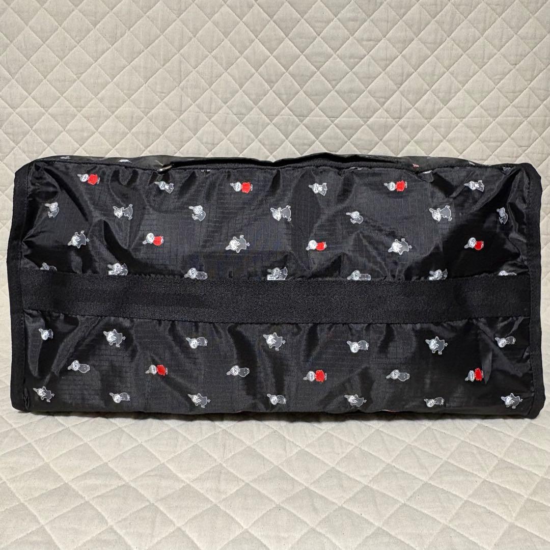 レスポートサック　ムーミン　リトルミイ　ラージボストンバッグ　キャリーオンバッグ