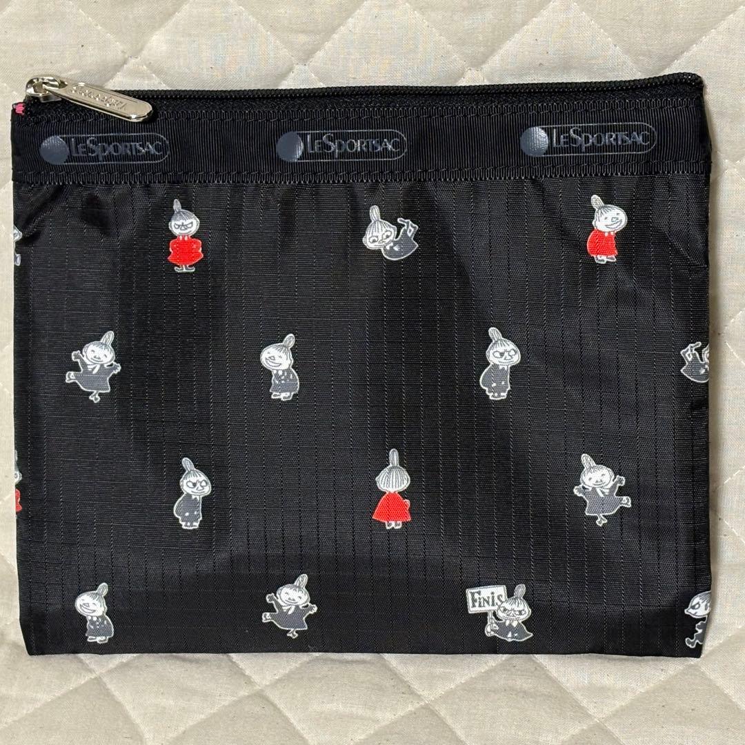 レスポートサック　ムーミン　リトルミイ　ラージボストンバッグ　キャリーオンバッグ