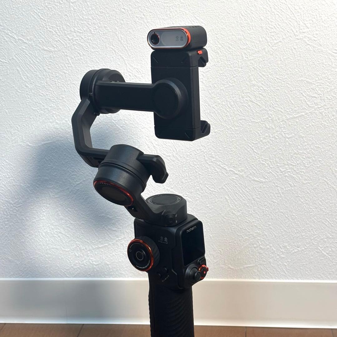 【超美品】Hohem iSteady M7 スマホジンバル AI追尾 リモコン付