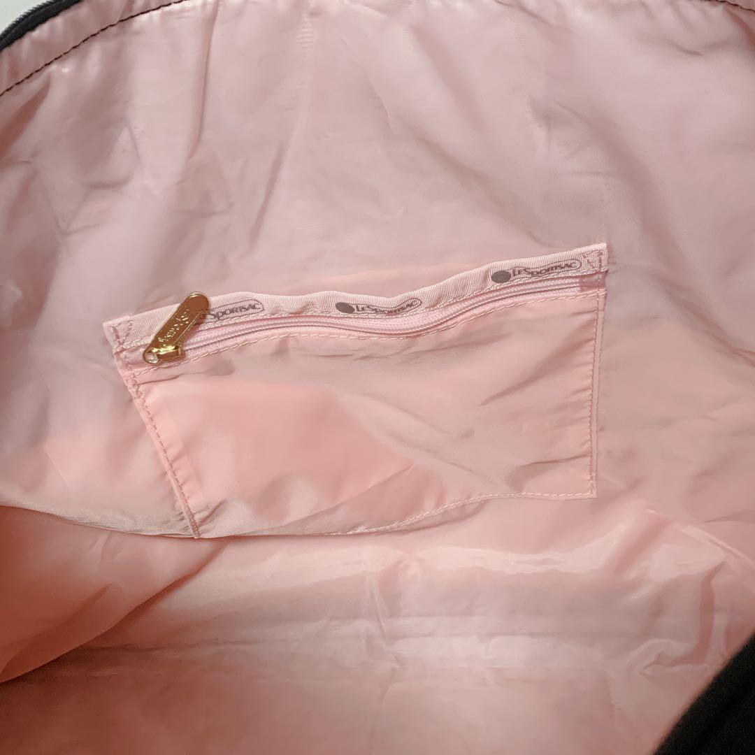 ✨新品タグ付 LeSportsac 2wayボストンバッグ ブラック LG