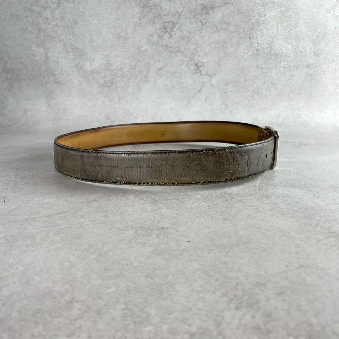 ベルルッティ スクリット カリグラフィ パティーヌ メンズ ベルト