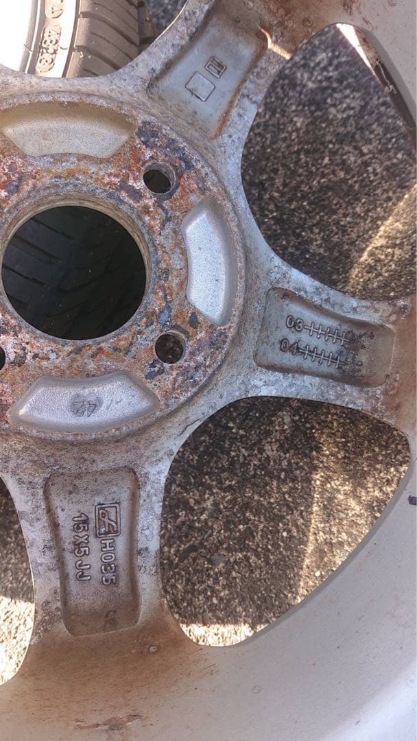 work NEZERT 15インチ アルミホイールタイヤセット マイスター系？