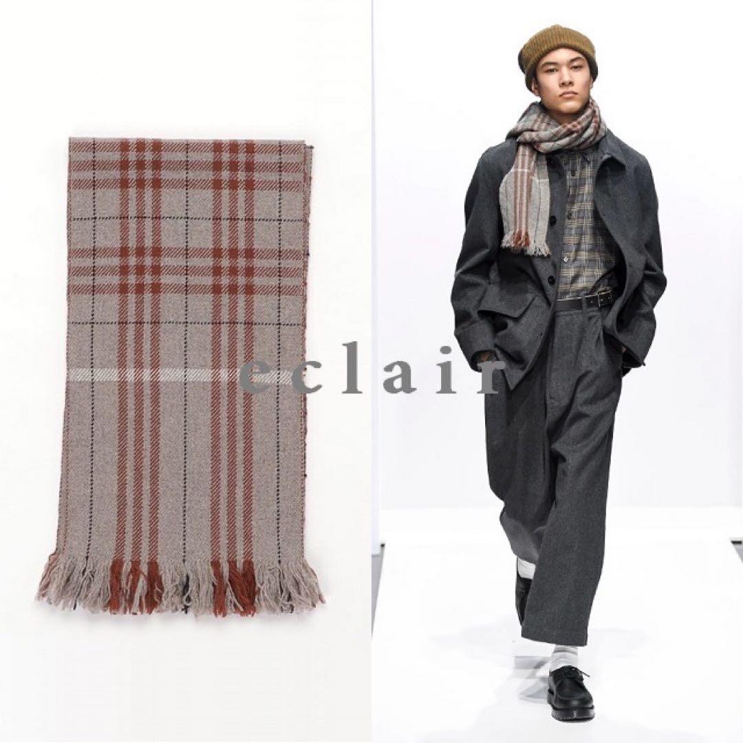 2018AW マーガレットハウエル×ミカヒロサワ ウールジャコメッティ スカーフ