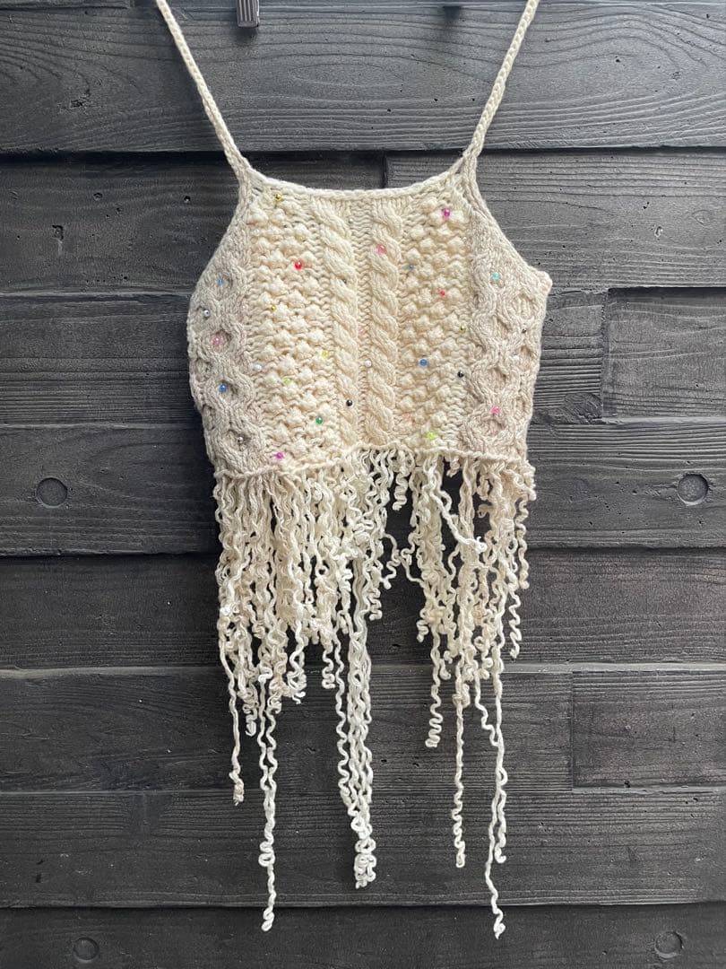 トップス leinwande Cable Knit Camisole