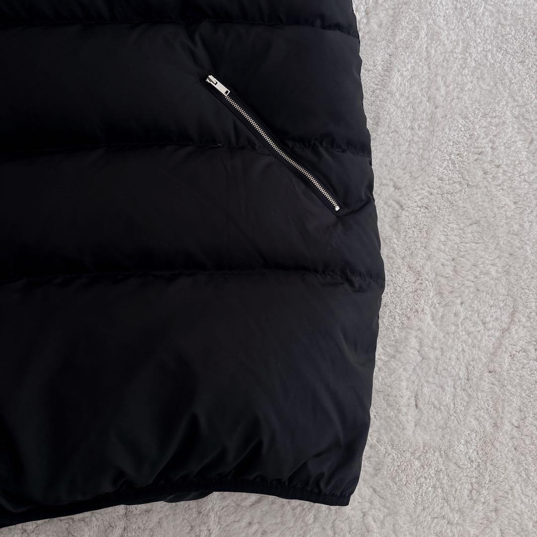 【大人気】NEARbyME ニアバイミー　オーバーサイズ ダウンベスト　ブラック