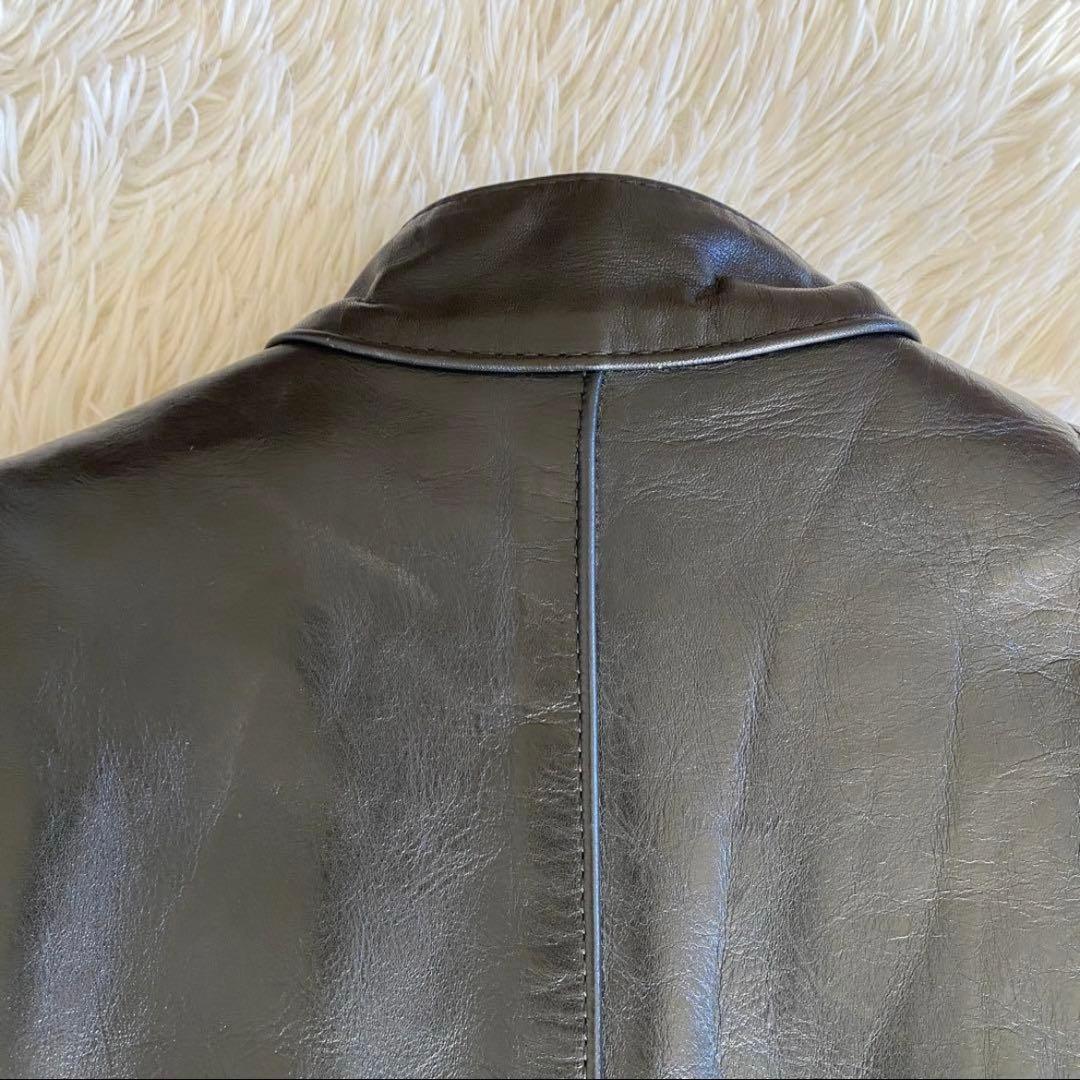 【美品】VANSON タイプB ライナー付 シングルライダース 34