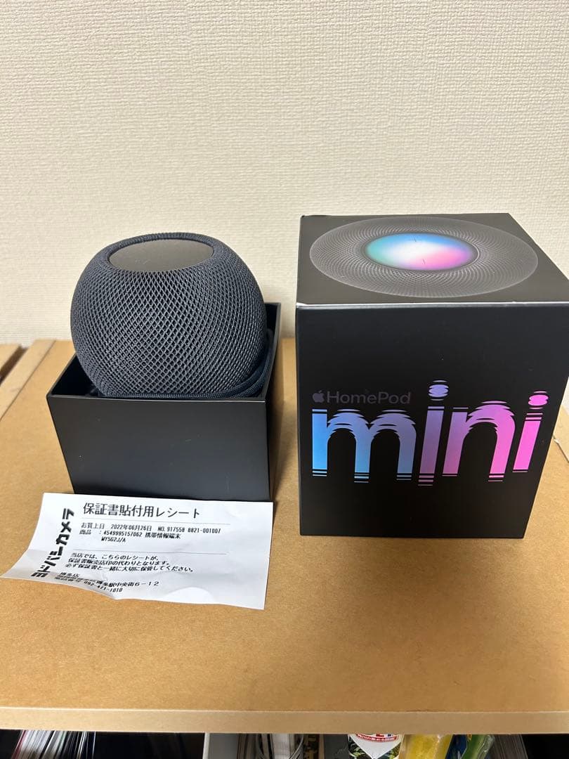 Pod mini 完備品　ホームポッドミニ　ブラック